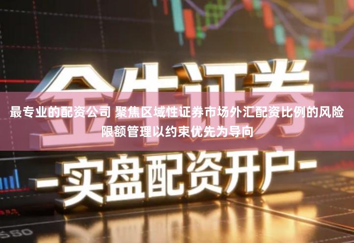 最专业的配资公司 聚焦区域性证券市场外汇配资比例的风险限额管理以约束优先为导向